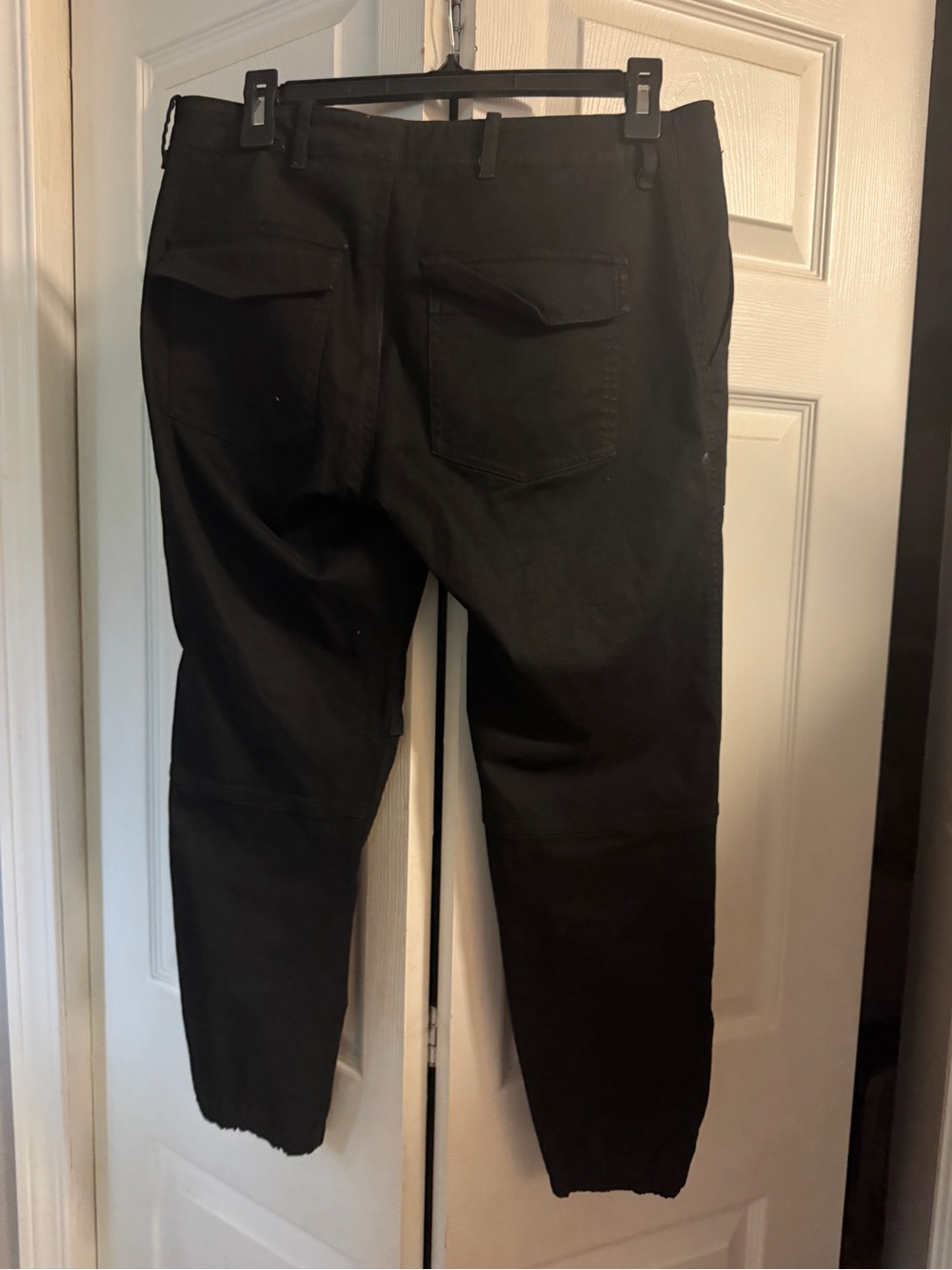 Nili Lotan Cropped Military Pants size 8 black - Picture 3 of 4